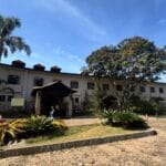 Faixada de um hotel em minas gerais